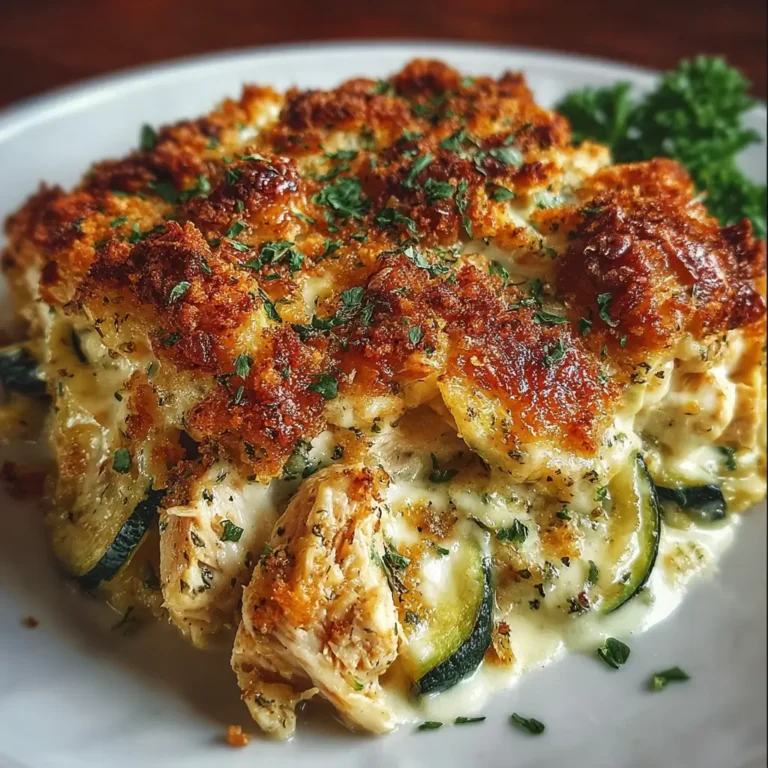 Chicken Zucchini Casserole