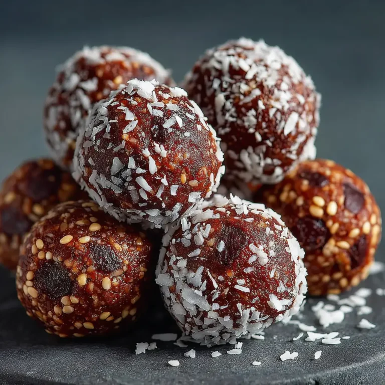 Coconut Chocolate Energy Balls