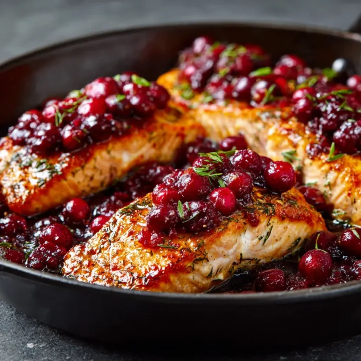 Cranberry Salmon Recipe
