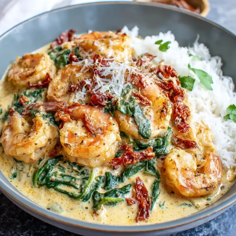 Creamy Tuscan Shrimp Recipe