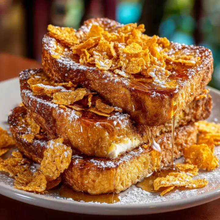 Disneyland Cornflake Crusted French Toast Recipe