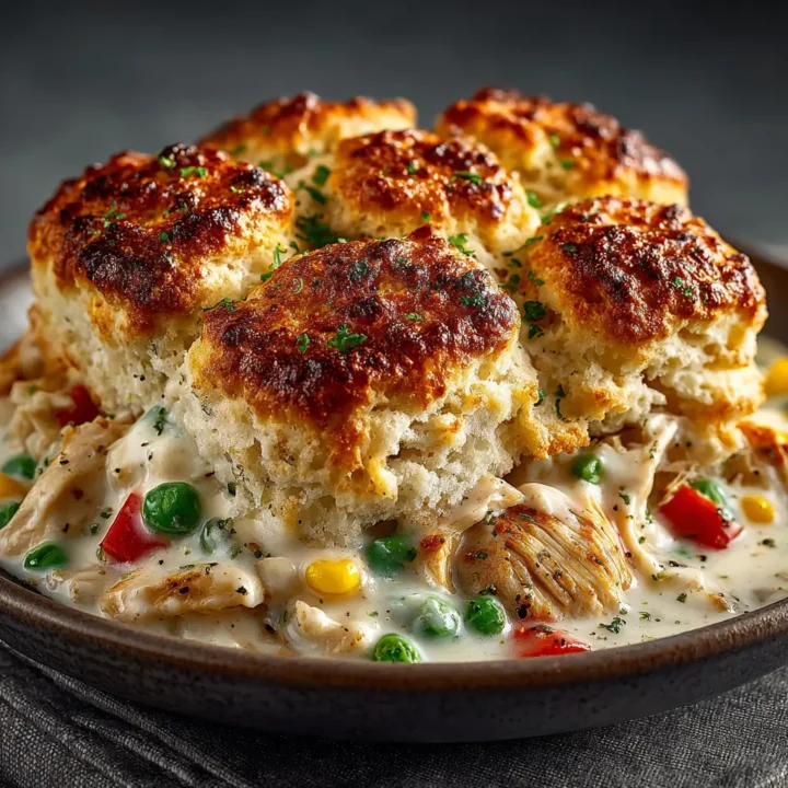 Homestyle Chicken Pot Pie Casserole Recipe