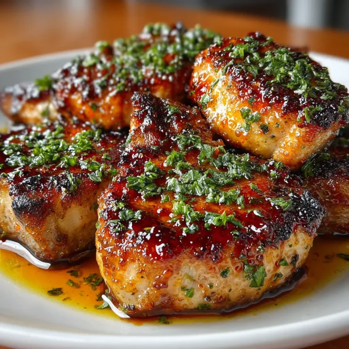Honey Garlic Pork Chops