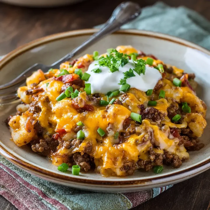 Slow Cooker Cowboy Casserole