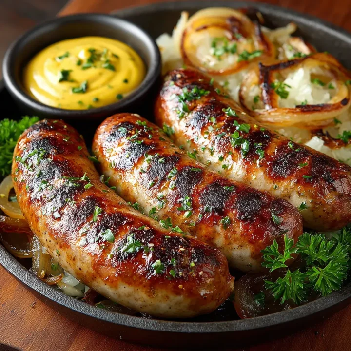 The Best Bratwurst in Beer & Grilled Recipe