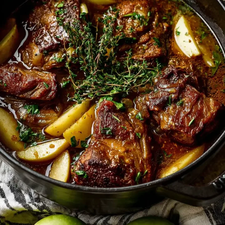 Apple Cider Braised Pork Shoulder Recipe