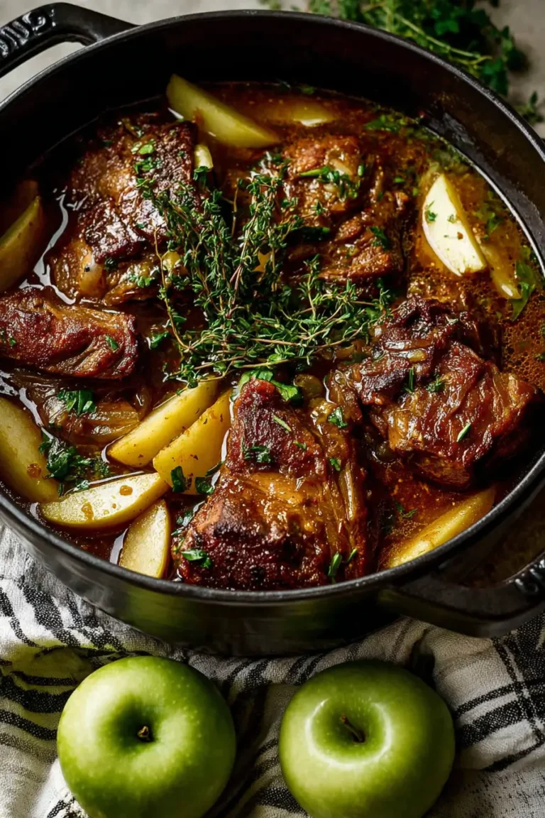 Apple Cider Braised Pork Shoulder Recipe