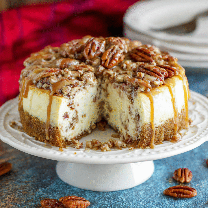 Browned Butter Pecan Cheesecake Recipe