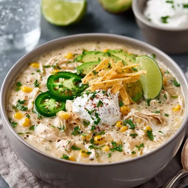 Crockpot White Chicken Chili