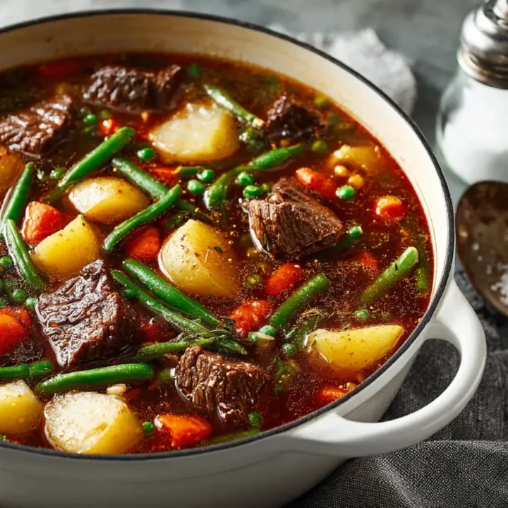 Hearty Beef and Vegetable Soup