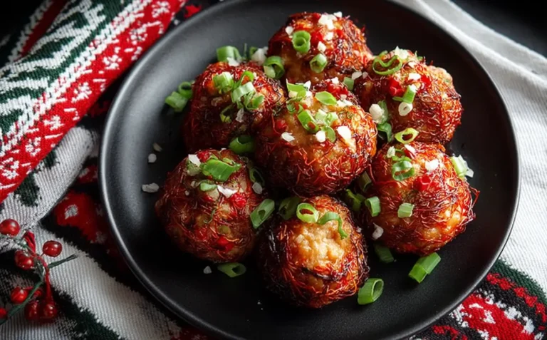 Spicy Bacon Cheese Balls with Jalapeño Twist