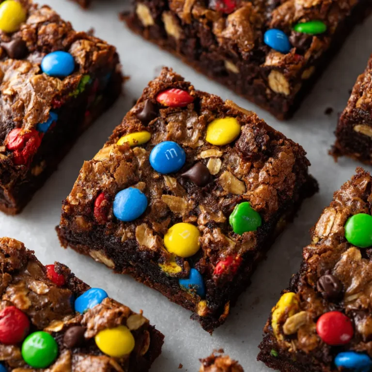 Monster Cookie Fudgy Brownies Recipe