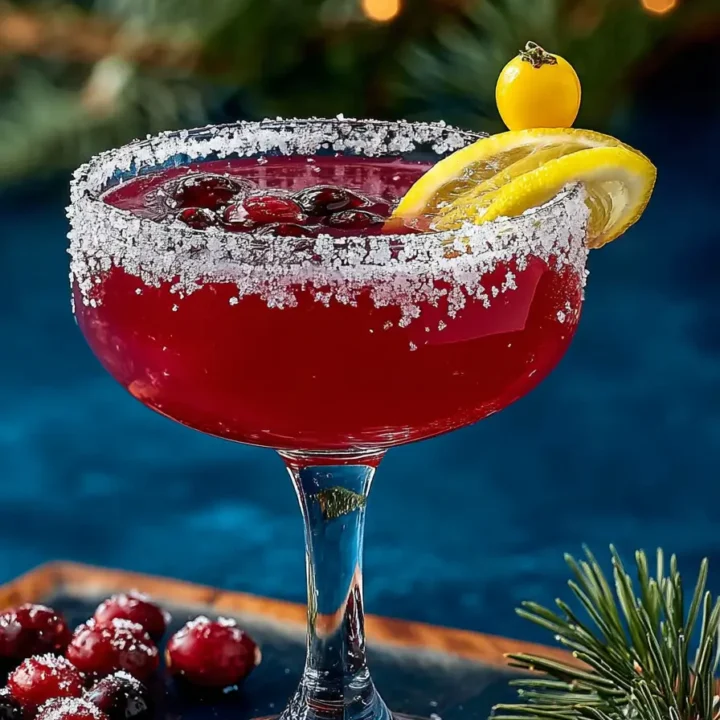 Classic Cranberry Lemon Drop Recipe