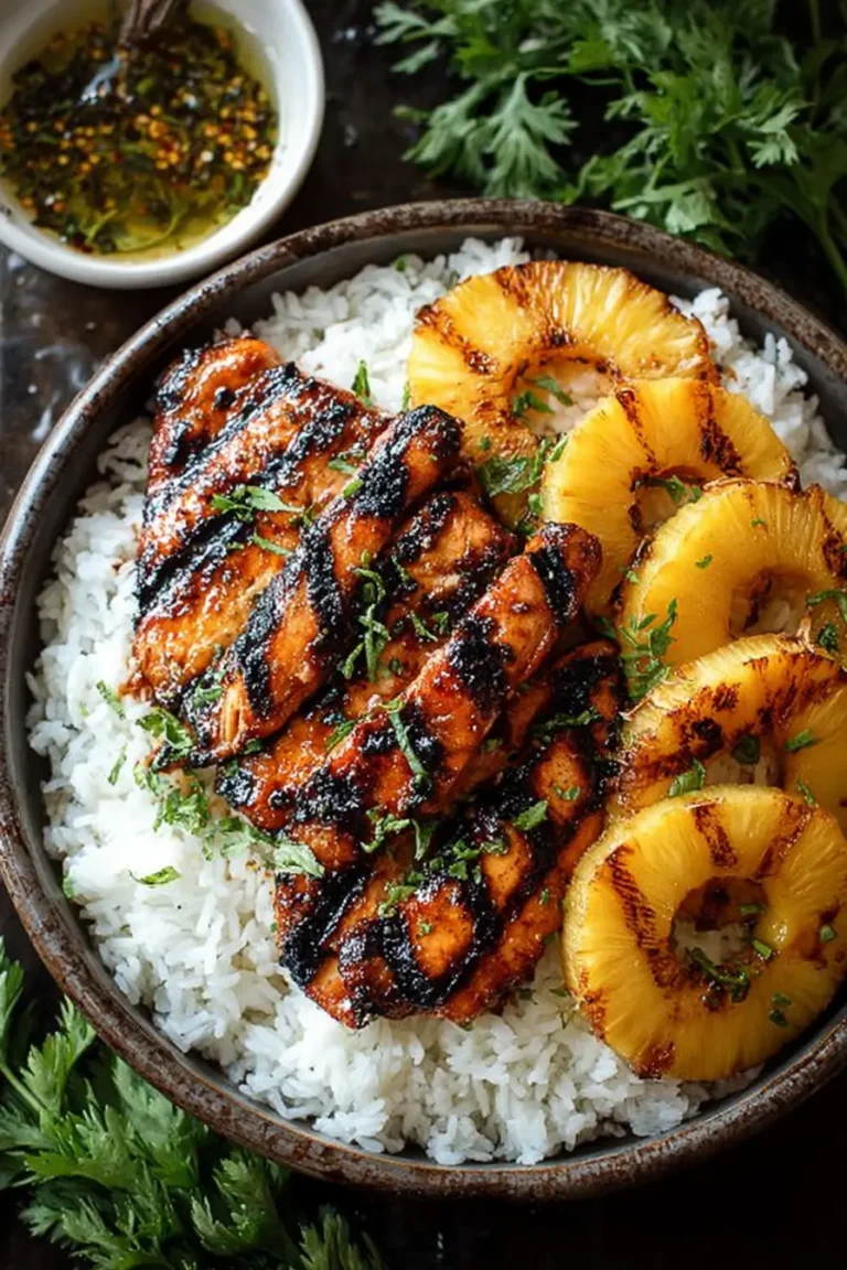 Sweet and Savory Pineapple Chicken and Rice: A Flavorful Delight