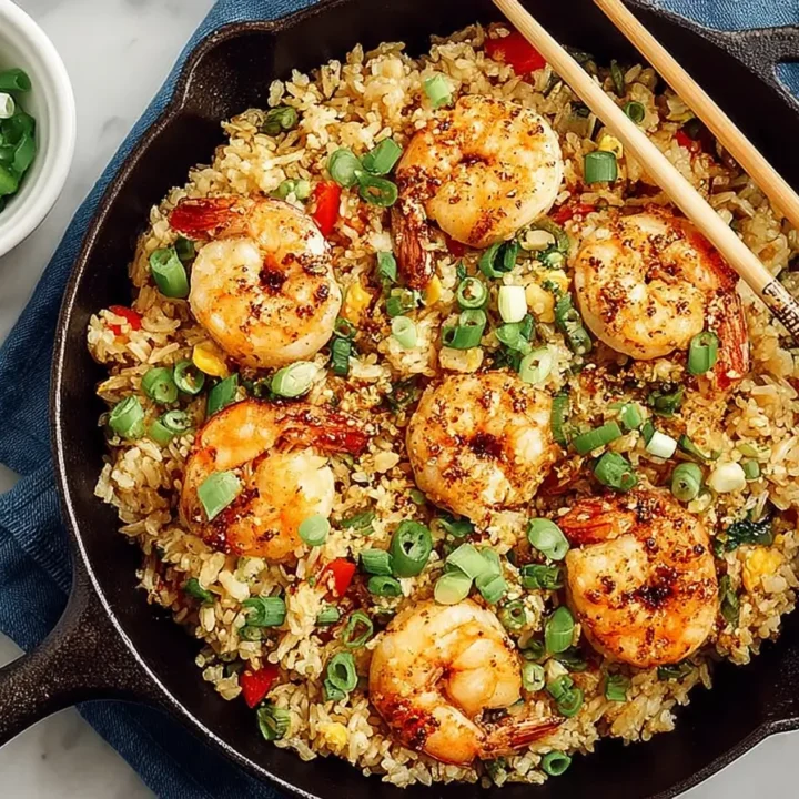Shrimp & Cauliflower Fried Rice Recipe