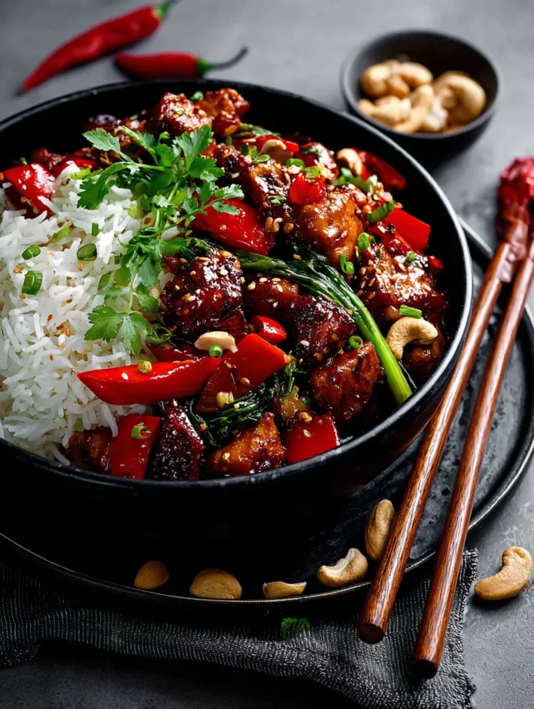 Crockpot Kung Pao Chicken A Flavorful and Easy Meal