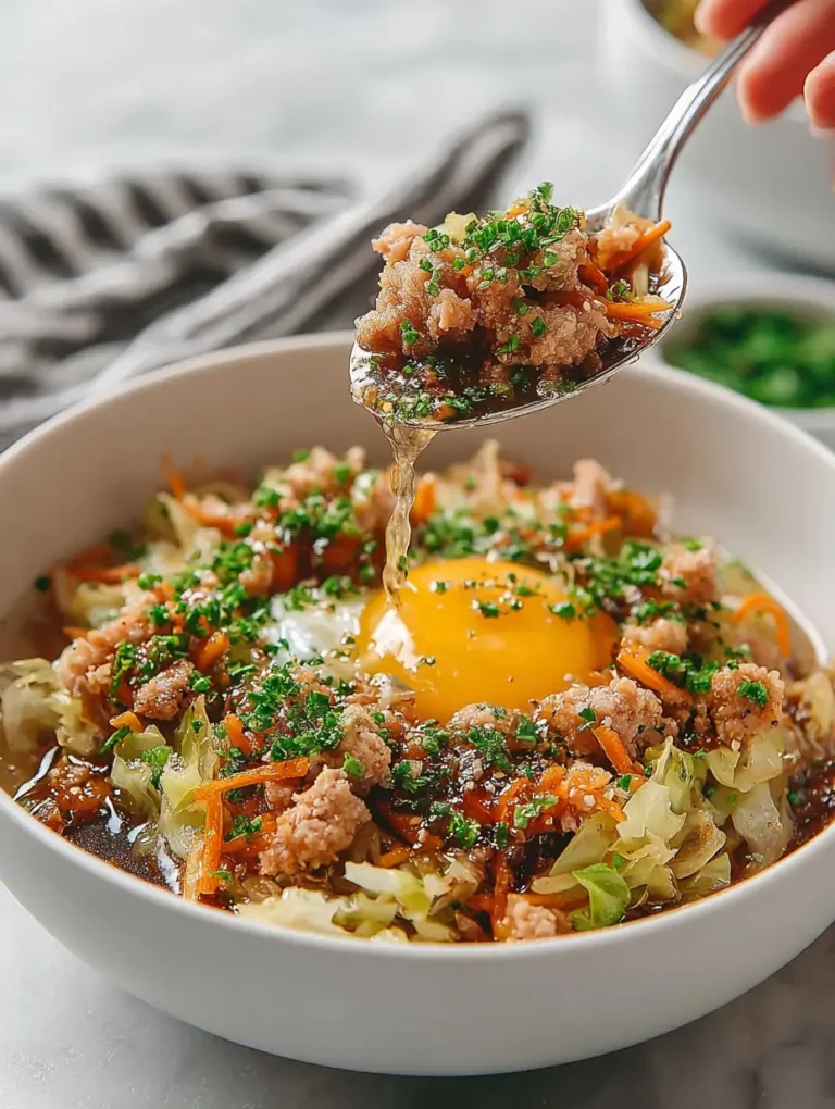 Cozy One-Pot Egg Roll Soup A Delicious and Hearty Meal