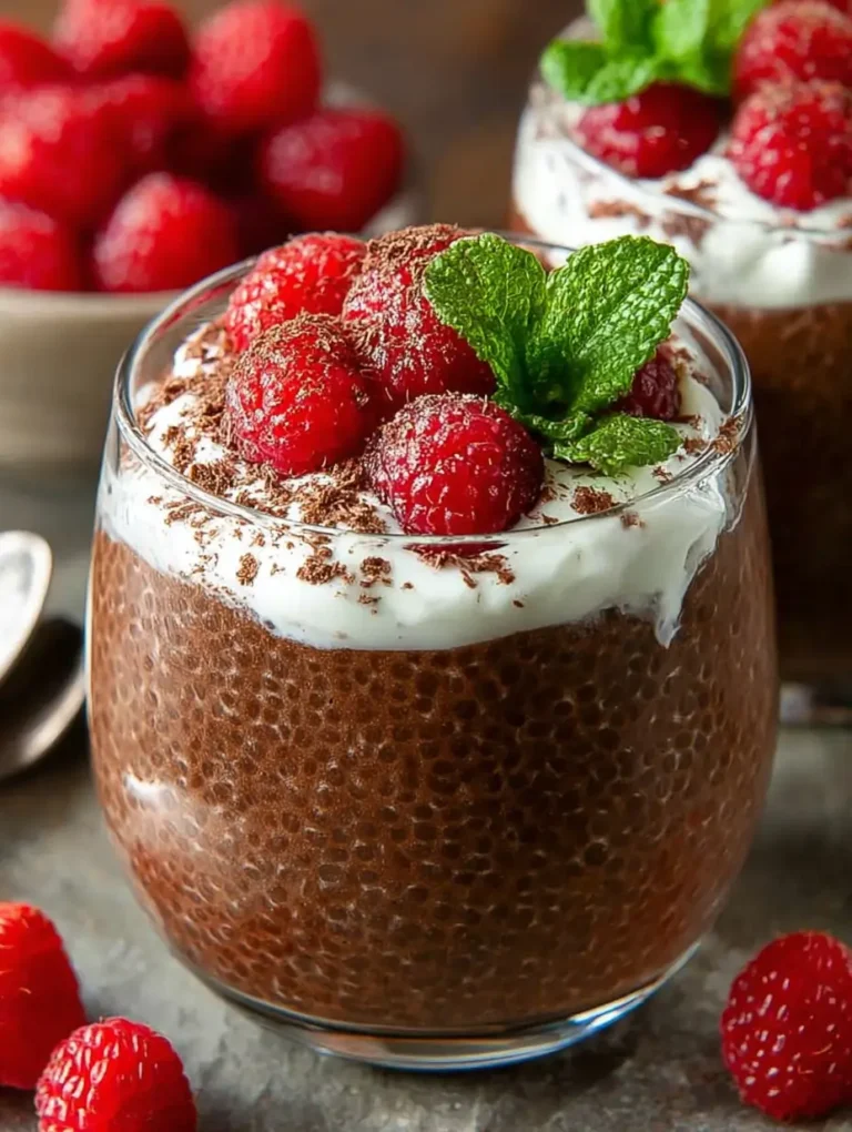 High Protein Chocolate Chia Seed Pudding A Delicious and Nutritious Treat