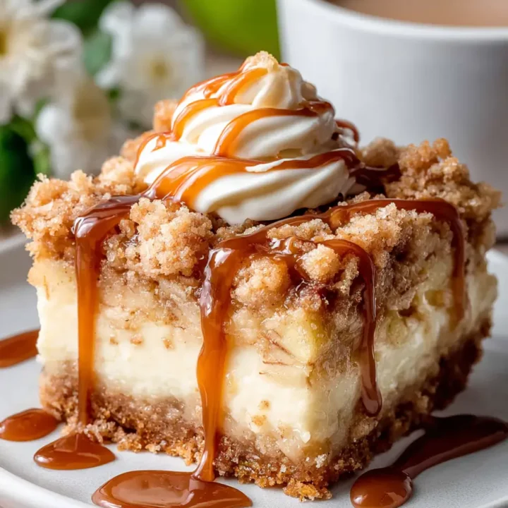 Caramel Apple Cheesecake Bars A Delicious Fall Treat