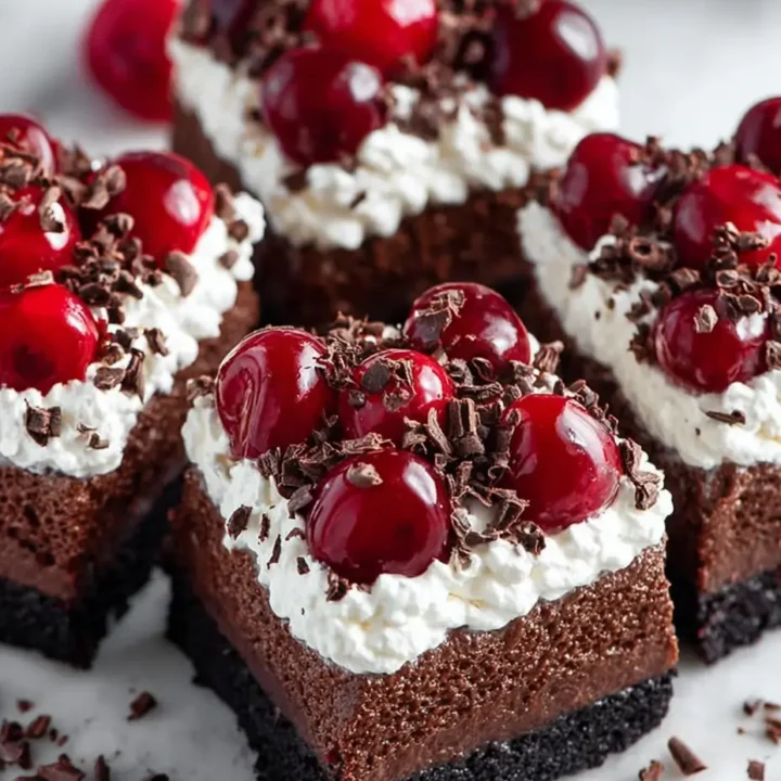 Black Forest Cheesecake Bars A Decadent Dessert