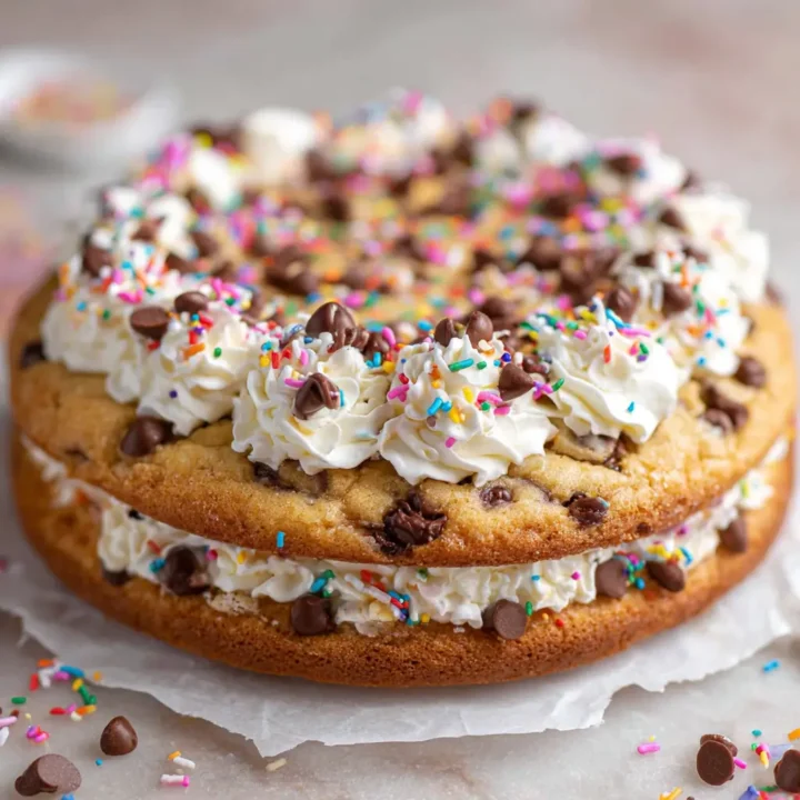Chocolate Chip Cookie Cake