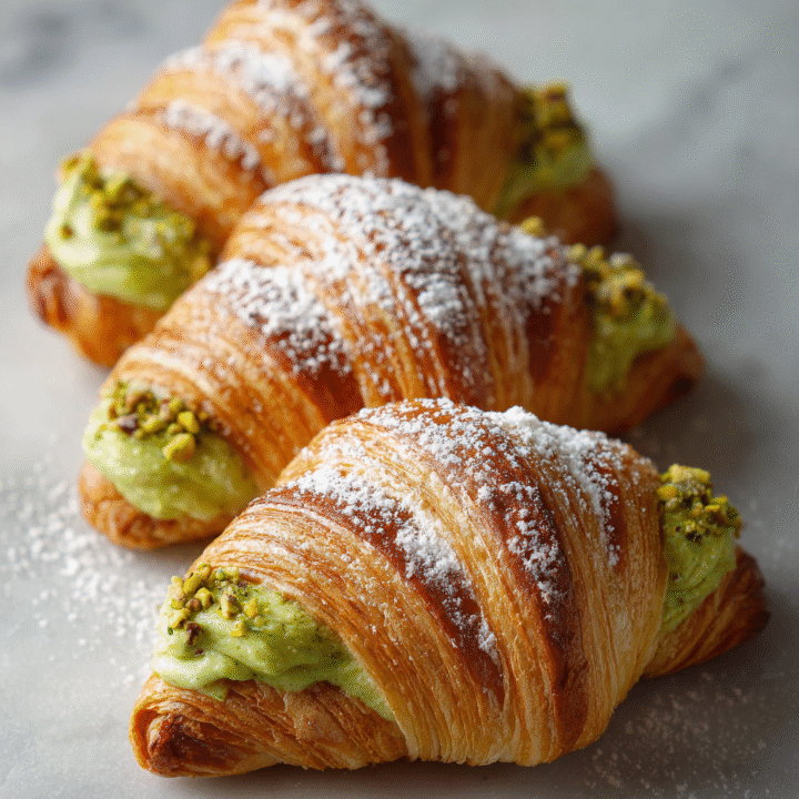 Pistachio Cream Croissant