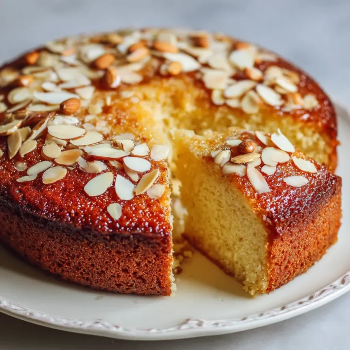 Almond Honey Semolina Cake: A Delightful Treat