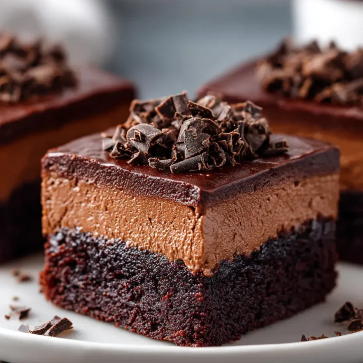 Chocolate Mousse Brownies