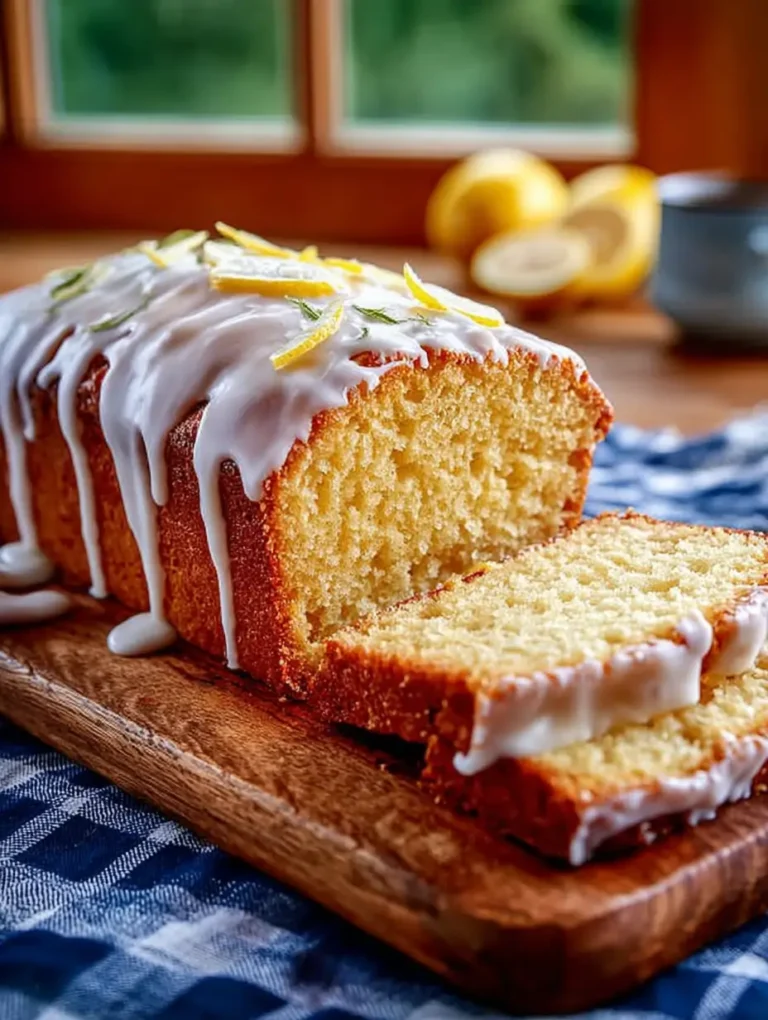 Lemon Glazed Loaf Cake: A Refreshing Delight