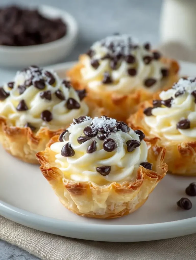 Cannoli Bites: A Sweet Italian Treat