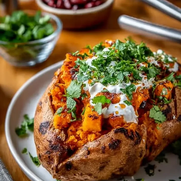 Stuffed Sweet Potatoes with Chili A Hearty Meal