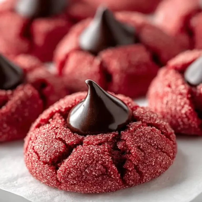 Red Velvet Blossom Cookies: A Festive Treat