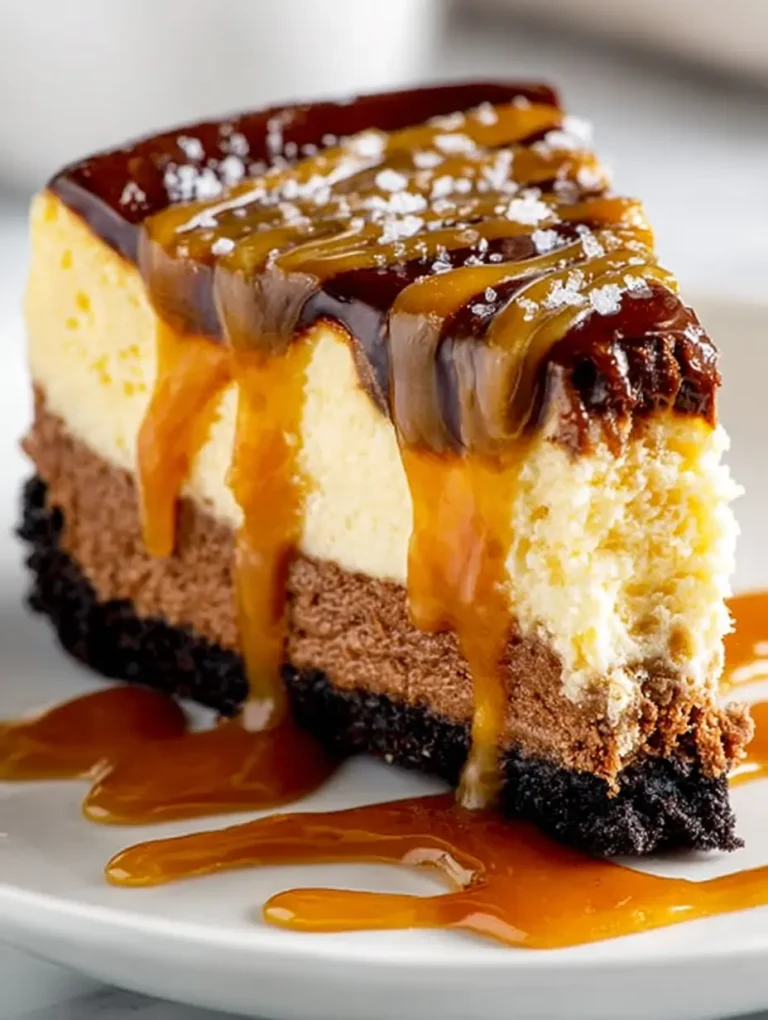 Caramel Brownie Cheesecake: A Decadent Delight