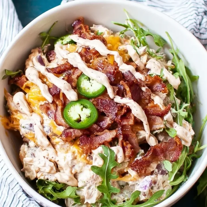 Jalapeño Popper Chicken Salad: A Spicy and Flavorful Dish