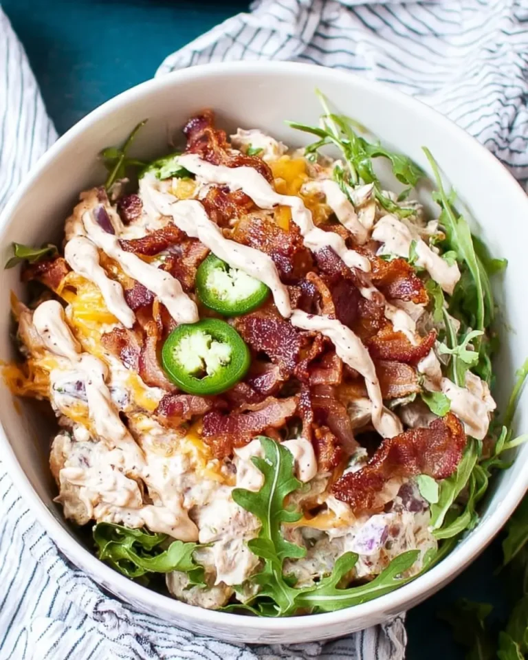 Jalapeño Popper Chicken Salad: A Spicy and Flavorful Dish