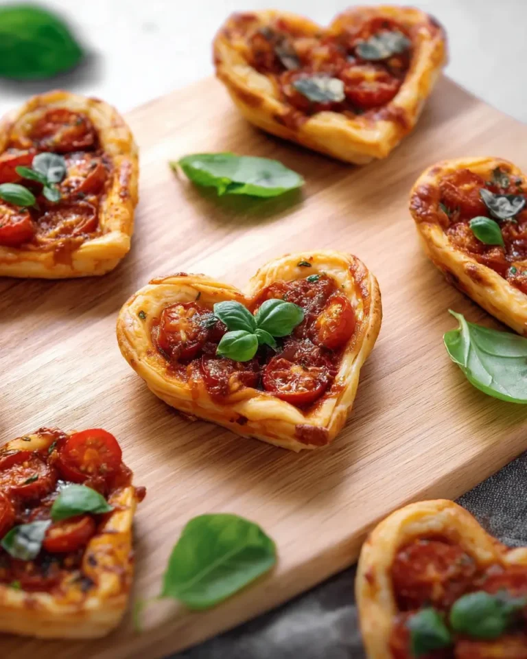 Heart-Shaped Bruschetta: A Romantic Appetizer