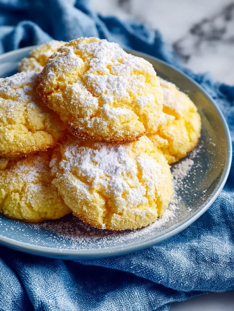 Quick Gooey Butter Cookies
