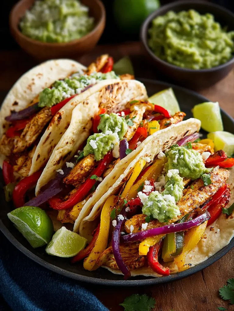 Chicken Fajitas: A Flavorful Fiesta