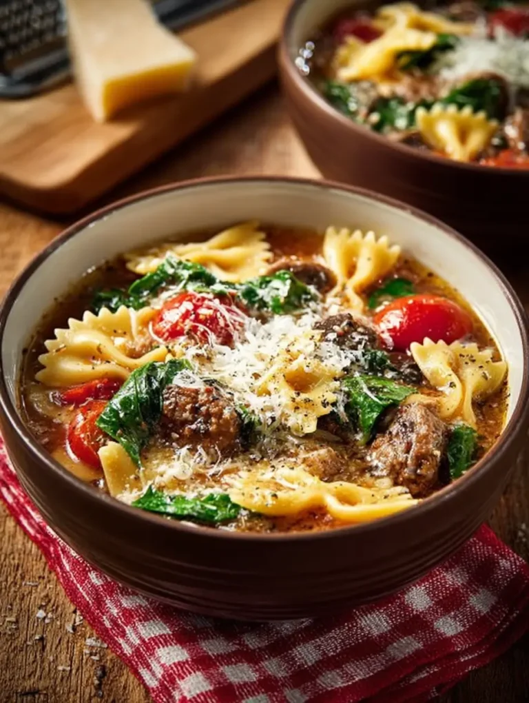 Spinach Beef Soup: A Hearty and Nutritious Delight