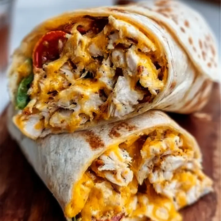 Cheesy Chicken Garlic Wraps: A Delicious and Easy Meal