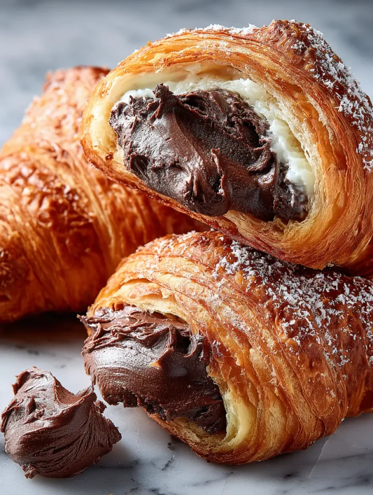 Brownie Batter Croissants: A Decadent Treat