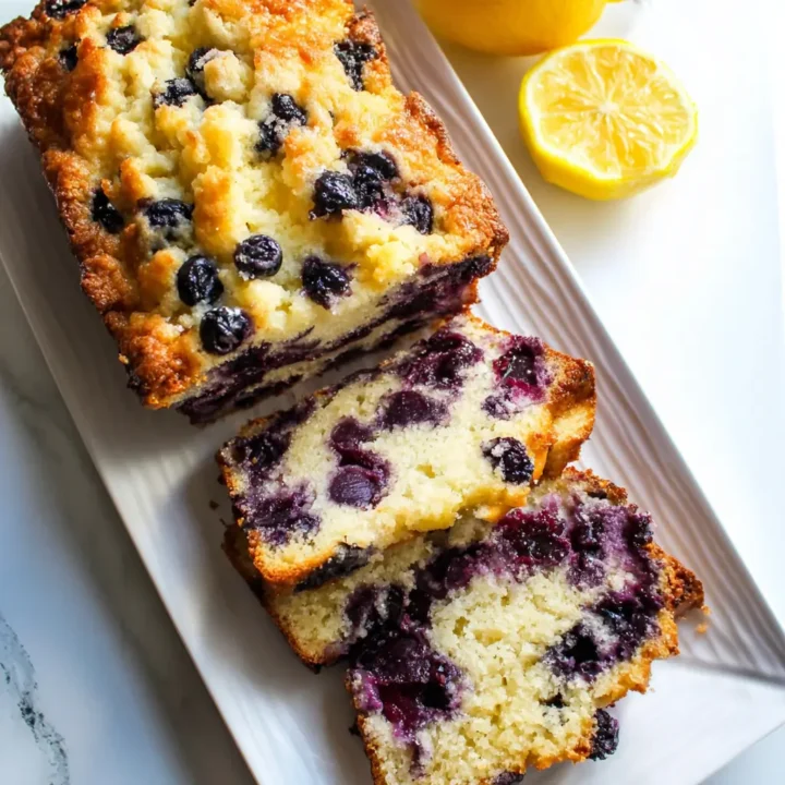 Lemon Blueberry Crumb Loaf: A Refreshing Delight