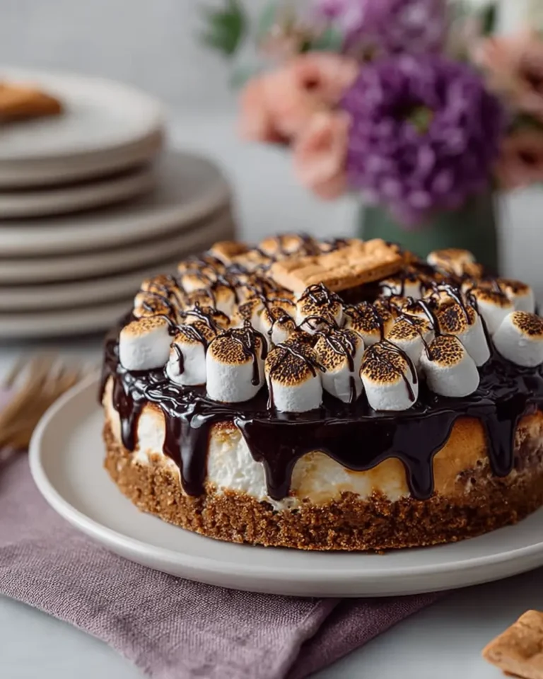 S’mores Cheesecake: A Campfire Classic in Dessert Form