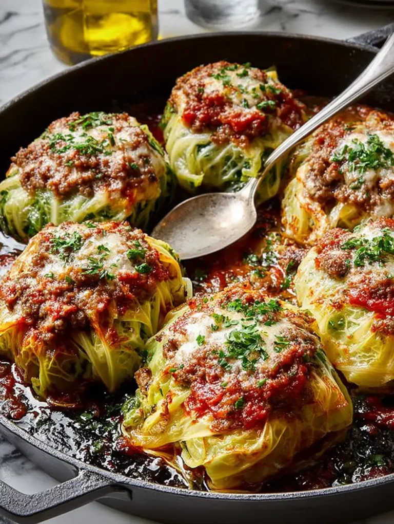 Oven-Baked Cabbage Burgers A Healthy and Delicious
