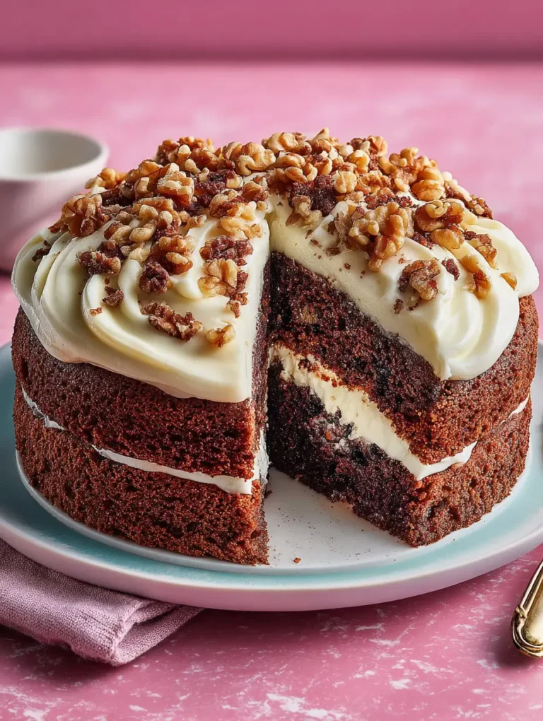 Chocolate Carrot Cake: A Delightful Twist on a Classic
