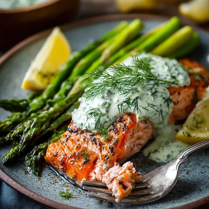 Baked Tasmanian Salmon with Asparagus