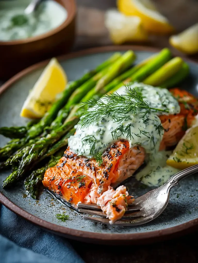 Baked Tasmanian Salmon with Asparagus
