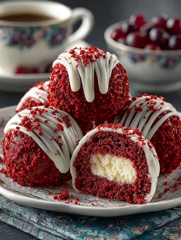 Stunning Red Velvet Cake Pops: A Delicious Treat