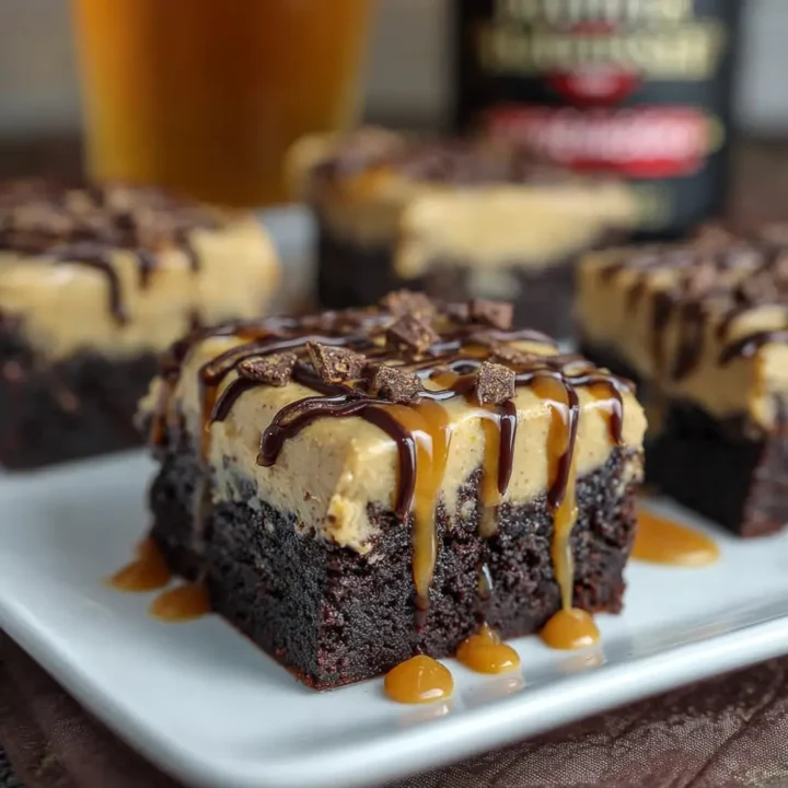 Sweet Root Beer Float Brownies