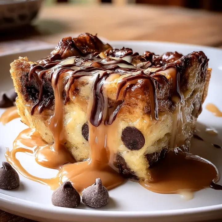 Chocolate & Cream Cheese Bread Pudding: A Decadent Dessert